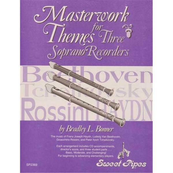 Rythm Band Masterwork Themes for Three Recorders, 10PK SP2369P